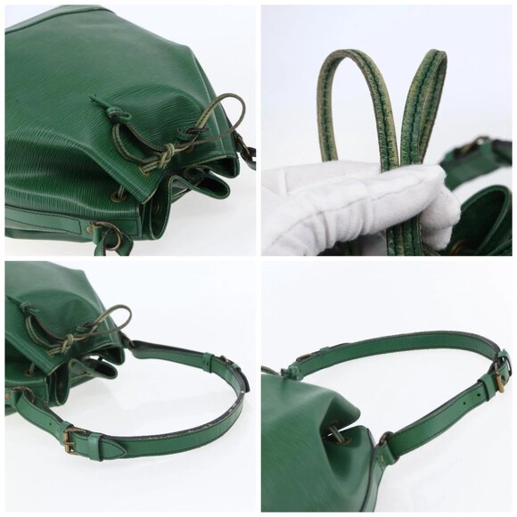 LOUIS VUITTON Epi Noe Shoulder Bag Green M44004 LV Auth 147471 - Picture 16 of 16